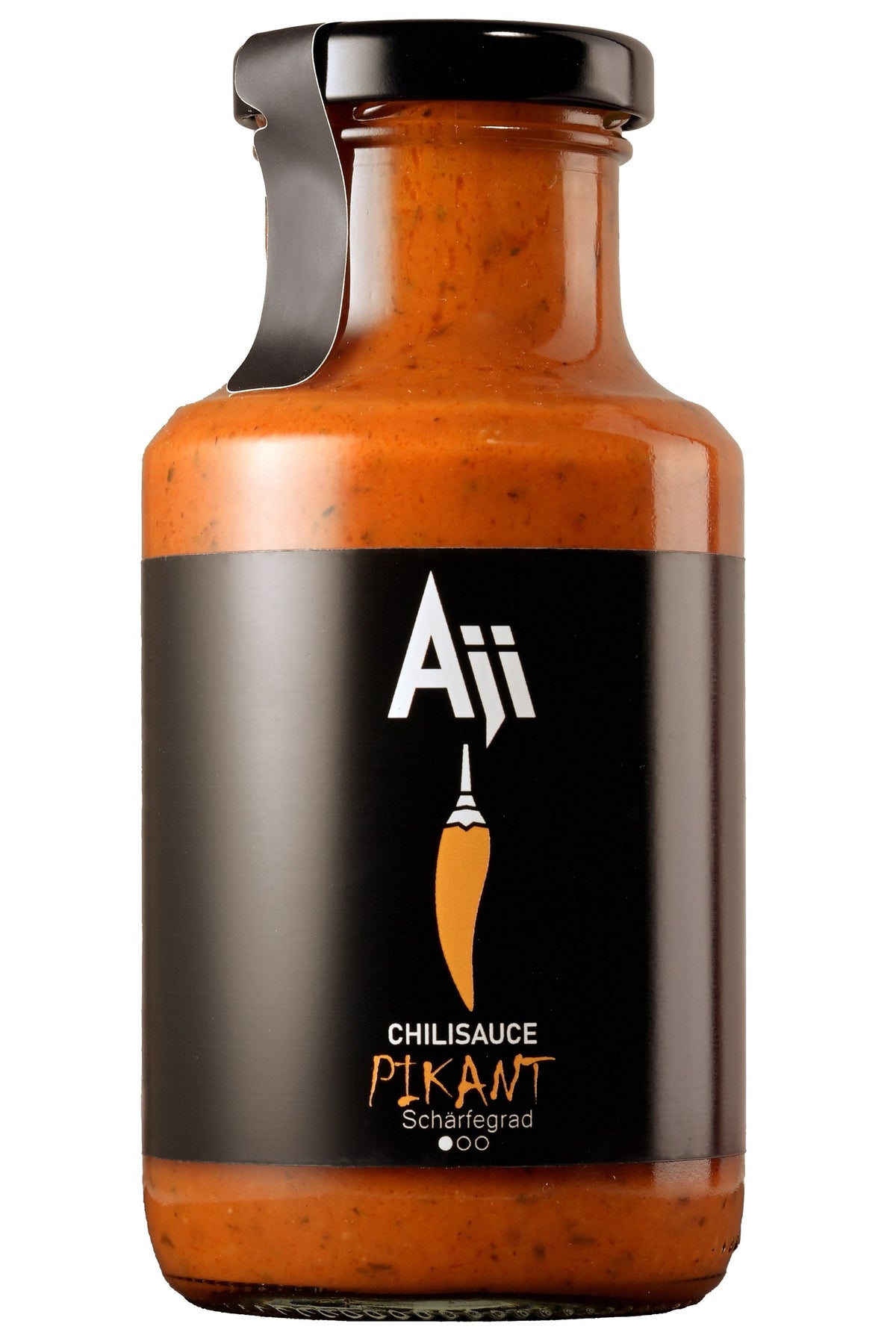 Aji Chilisauce Pikant 250 ml – Vorderseite